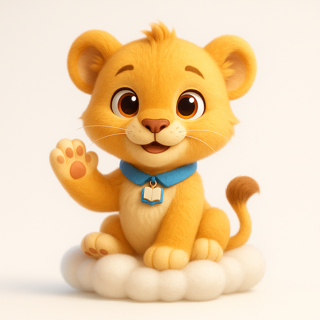 Leo — WordCub maskotu